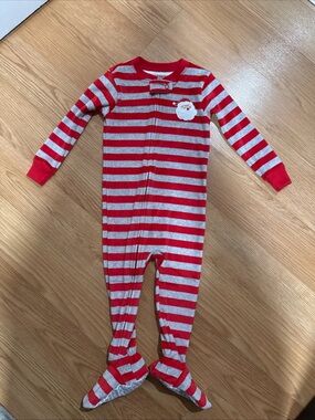 Christmas Santa Jumpsuit by Carters 18M ….222
